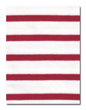 White/Red long sleeve Interlock White/Red long sleeve Interlock