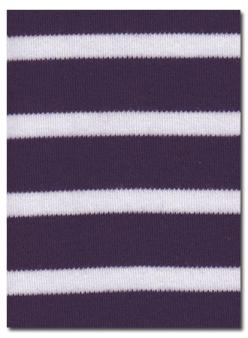 Navy/White long sleeve Interlock Navy/White long sleeve Interlock