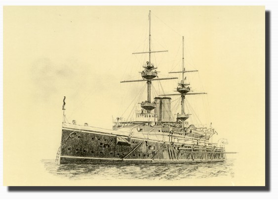 First Class Battleship HMS Magnificent