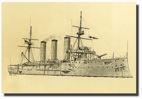 First Class Armoured Cruiser HMS Berwick
