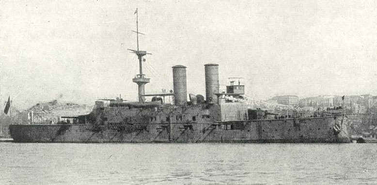 The Turkish cruiser Messudieh