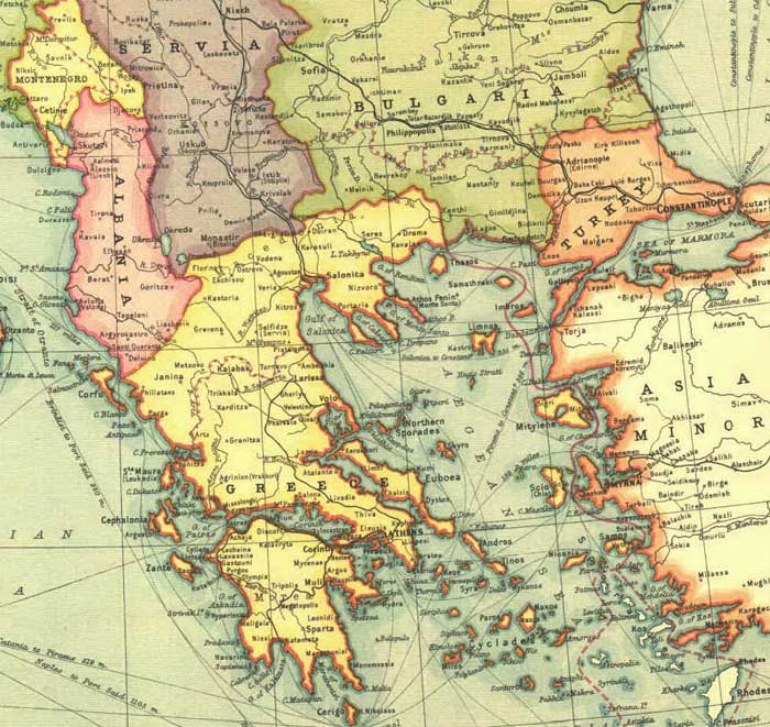 The Balkans in 1914