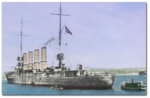 SMS Breslau in Turkish waters