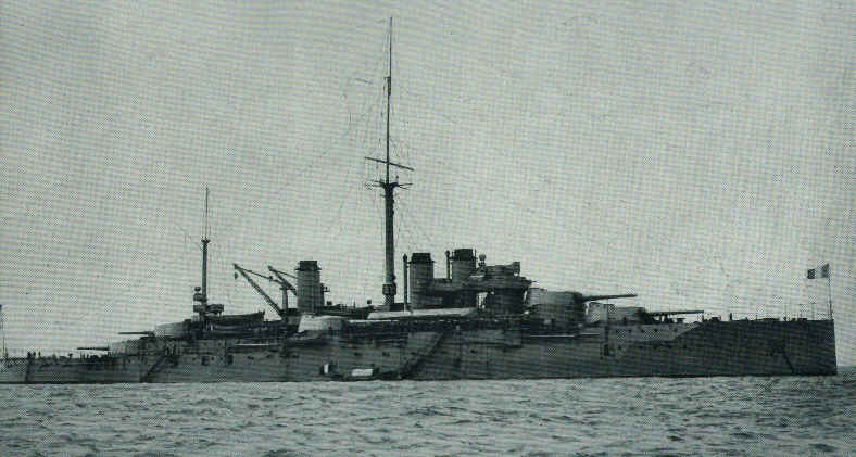 The French dreadnought, Jean Bart