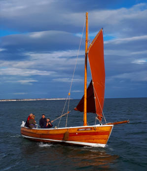 Sailing Coble Gansey Lass