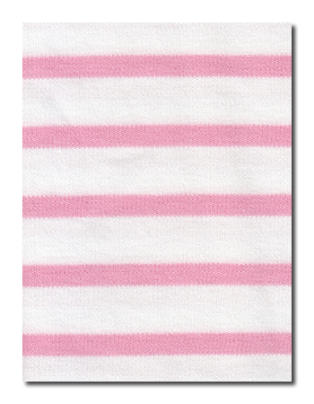 White/Dusty Pink long sleeve interlock