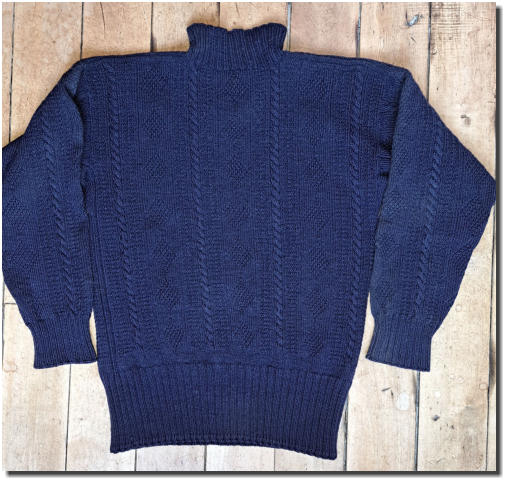 Flamborough Gansey knitted in 1920