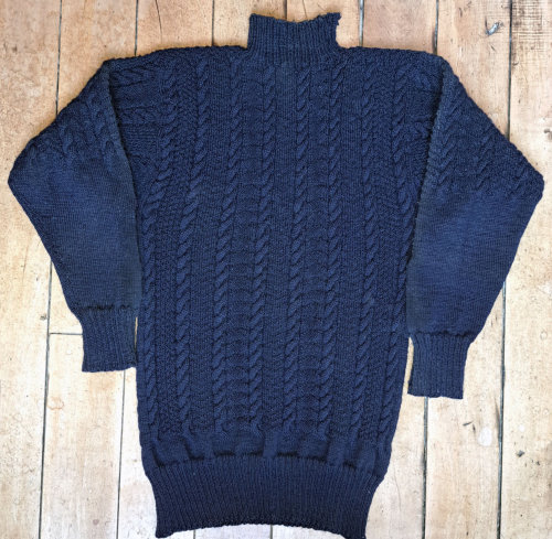 Filey Gansey knitted in 1940