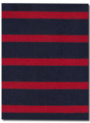 Navy/Red long sleeve Interlock