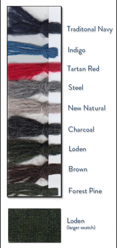 Le Tricoteur Guernsey colours
