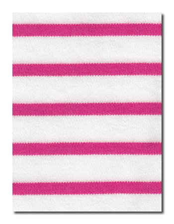 Blanc/Cassis long sleeve Interlock