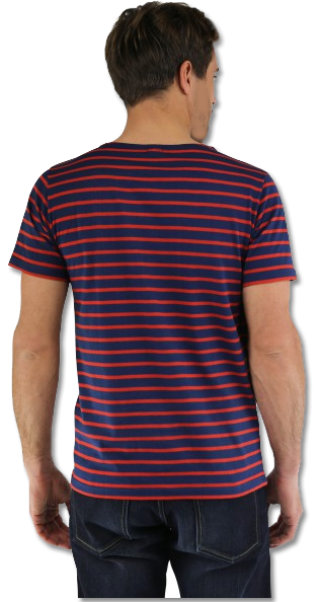 Marine/Russet short sleeve Jersey